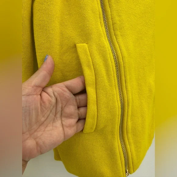 Lauren Ralph Lauren Cotton-Blend Moto Asymmetrical Zip Tailored Jacket SZ-M - Picture 7 of 16